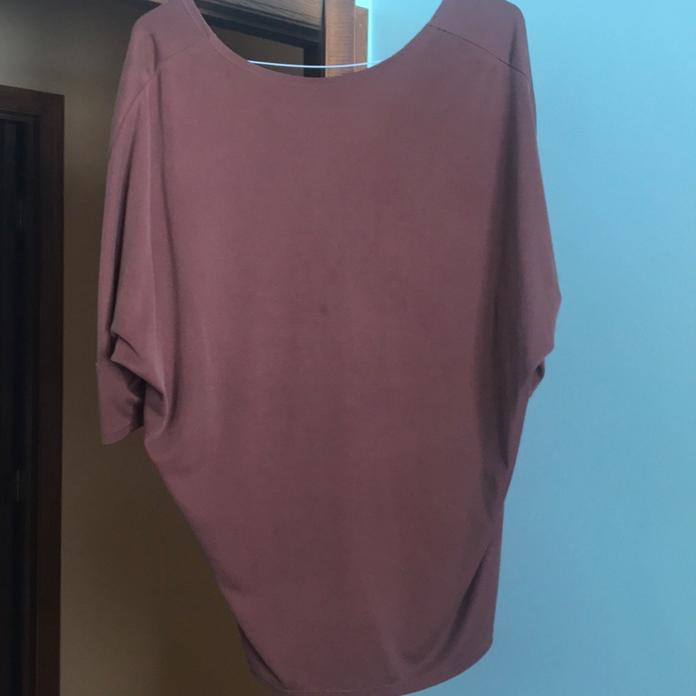 Tie back shirt